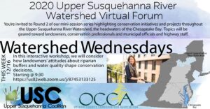 Watershed Wednesdays Week 14