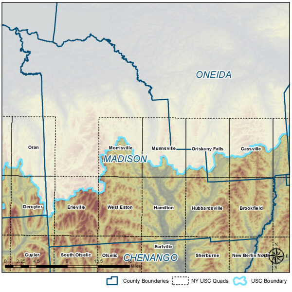 Madison County Quad Map