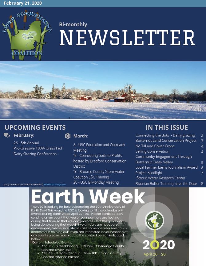 February 2020 Newsletter