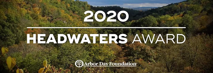 Arbor Day Headwaters Award