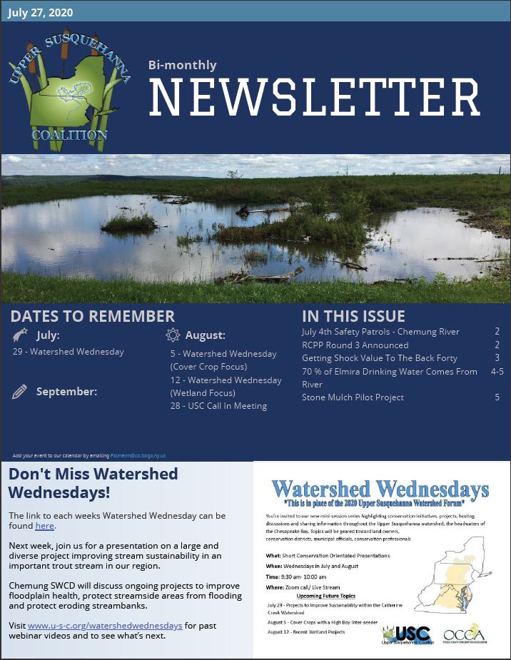 July 2020 Newsletter