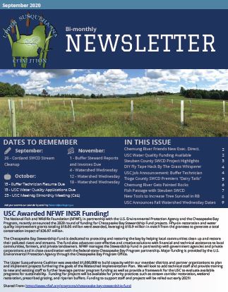 September 2020 Newsletter