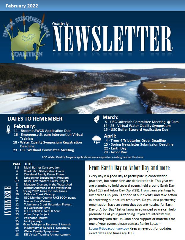 Winter 2022 Newsletter