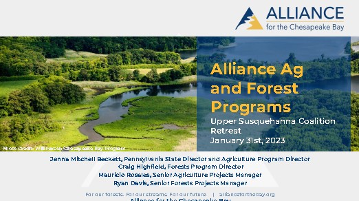 Alliance Ag and Forest Programs