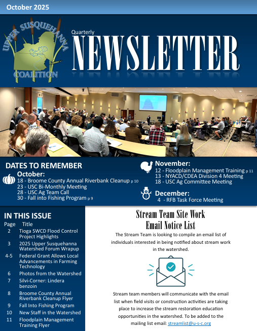 October 2025 Newsletter