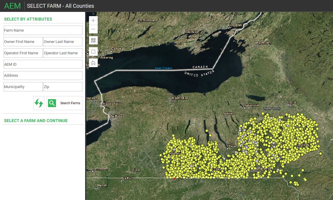 Some of the Ag Data reported to the CBP