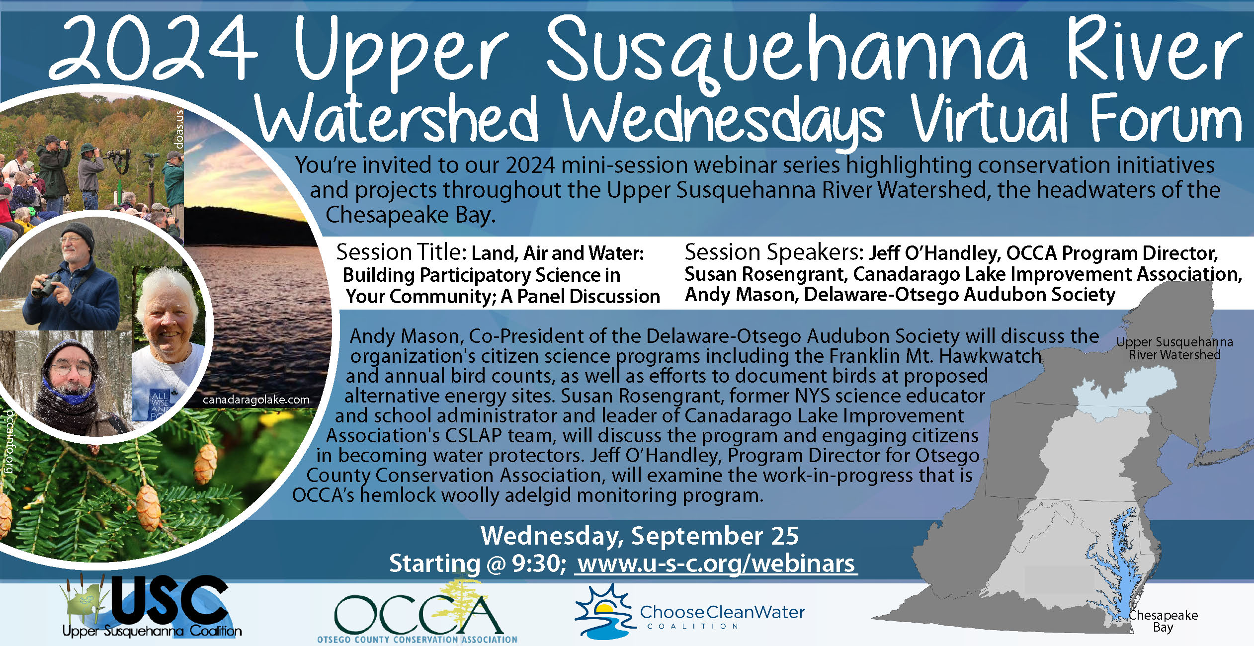 September 26 Webinar Announcement