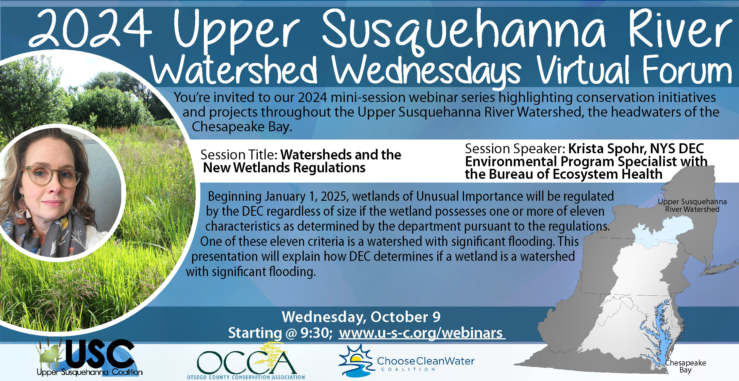 October 9 Webinar Announcement