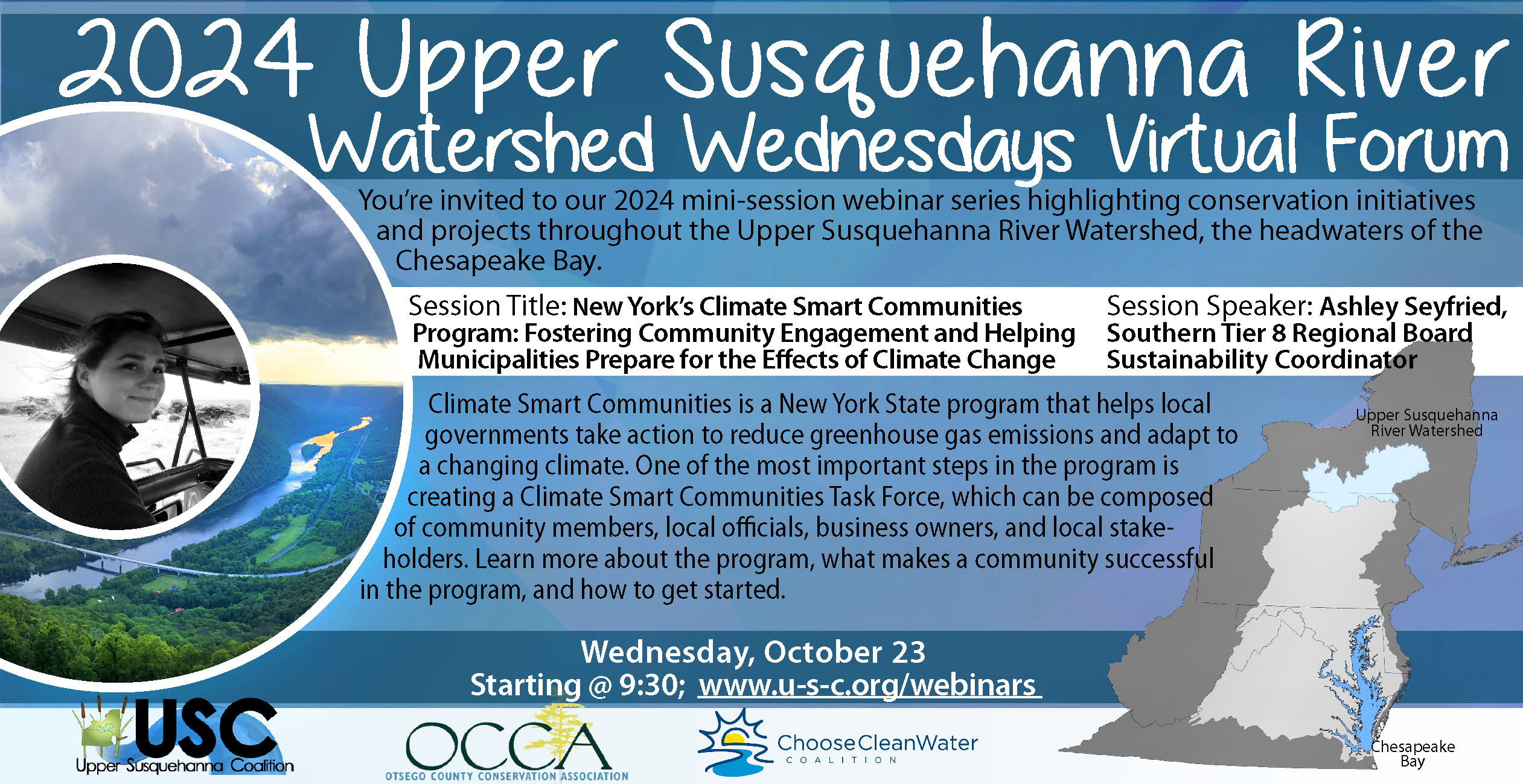 October 23 Webinar Announcement