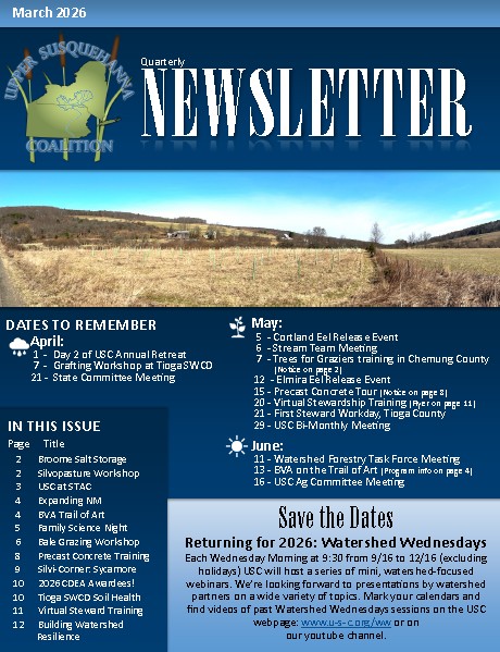 March 2026 Newsletter